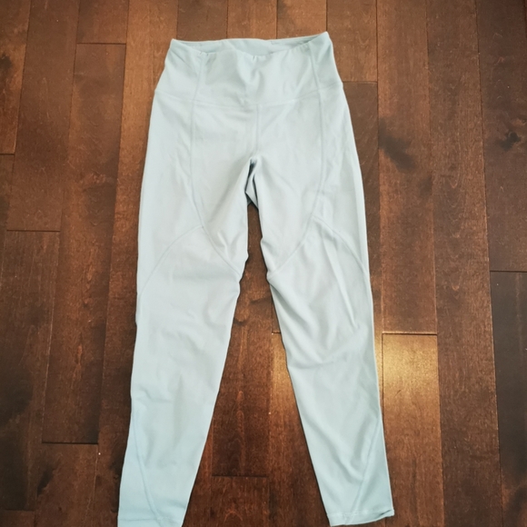 Muses Only Teal Athletic Leggings - Picture 1 of 4